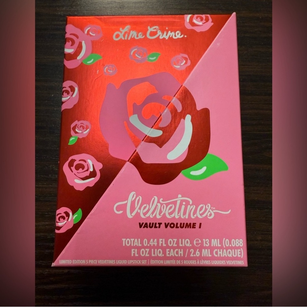 Lime Crime Velvetines Volume 1 NWT! 5 Shades, 2.6ml each
